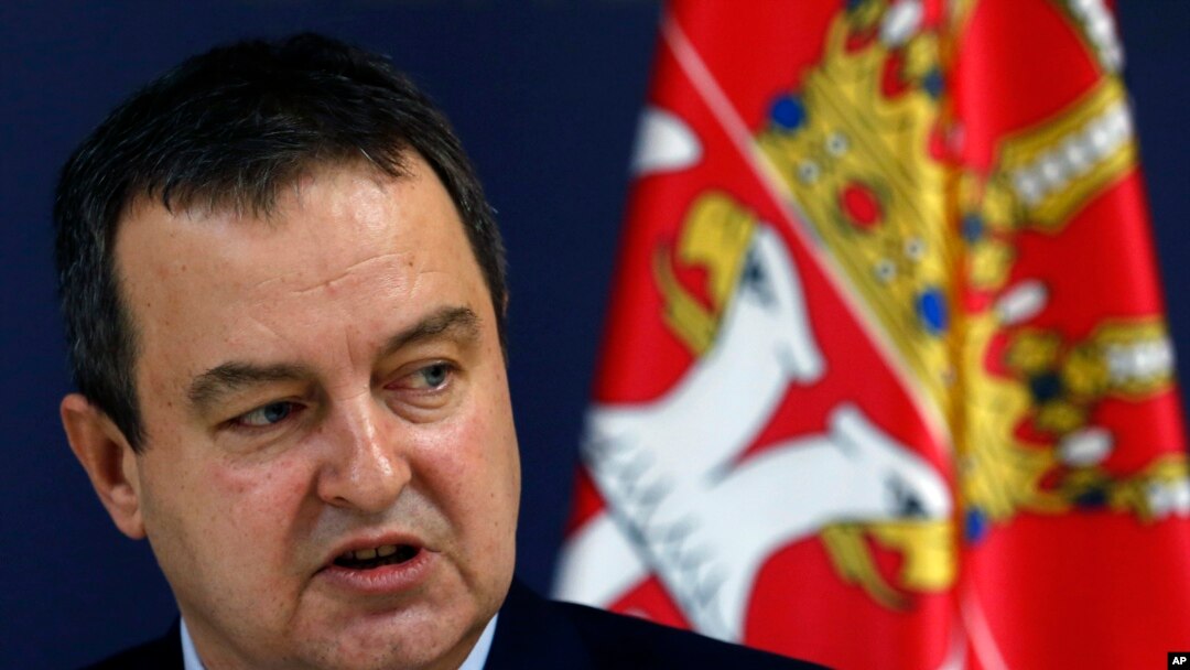 Ministar inostranih poslova Srbije Ivica Dačić