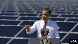 Barack Obama reiteró que seguirá fiel a su idea de promover el uso de una energía limpia.