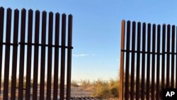 Un tramo del muro que se alza en parte de la frontera sur de Estados Unidos con México, en California, el pasado 3 de marzo.