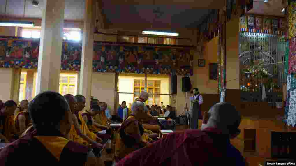 At a prayer organized by theCentral Tibetan Administration on July 19, 2012, Dicki Chhoyang, Minister to Department of Information and International Relations paid respect to the deceased and offered condolences to the family members.