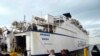 FILE - Akdeniz, a ship of Freedom Flotilla Coalition, anchors at Tuzla seaport in Istanbul, Turkey, April 19, 2024. 