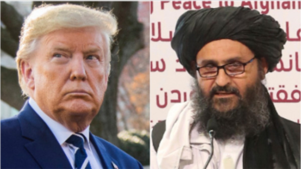 Trump Discusses Afghan Peace Deal With Top Taliban Leader 