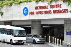 FILE - A view of the National Centre for Infectious Diseases in Singapore, May 14, 2021.