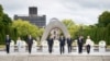 Los líderes del G7 posan para una foto antes del inicio de la cumbre del grupo en Hiroshima, Japón, el 19 de mayo de 2023.