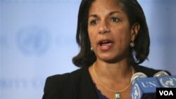 Duta Besar AS di PBB Susan Rice menyebut langkah pencabutan embargo sebagai kesempatan untuk melihat kemajuan Irak