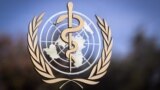 (FILE) The logo of the World Health Organization (WHO) is pictured on the facade of the WHO headquarters on October 24, 2017 in Geneva.