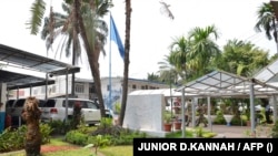 Sede da missão de Estabilização da ONU (MONUSCO) em Kinsahsa, RDC