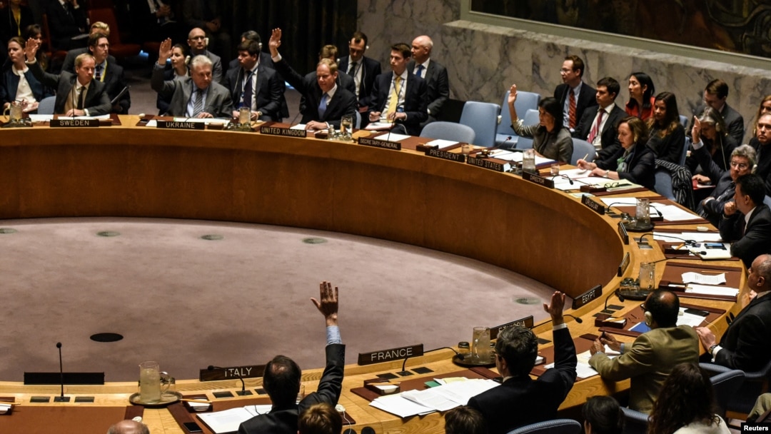 Dewan Keamanan PBB dalam pertemuan di New York (foto: dok).