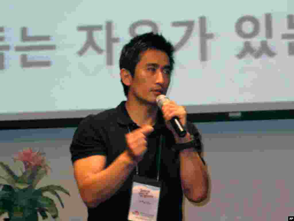 북한 주민을 외면한 한국 교회의 회개를 촉구하는 배우 차인표