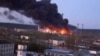 Пожежа на Трипільській ТЕС на Київщині, 11 квітня 2024. Video Obtained By Reuters