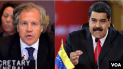Maduro insultó al secretario general Almagro: "No me voy a quedar callado", dijo el presidente.