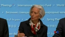 2014-04-13 美國之音視頻新聞: IMF指全球經濟復甦依然存在問題