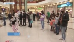 Corona Virüsü Tehdidini Canlı Heykeller Anlattı