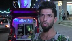 Enterprising Iraqi Runs Mobile Coffee Shop to Make Ends Meet