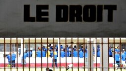 Les prisonniers de la prison de Makala à Kinshasa, le 18 décembre 2012.