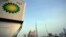 The British Petroleum logo is seen near a gas station in Dubai, United Arab Emirates, in this July 7, 2010, file photo