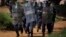 Liberian riot police in Monrovia, Liberia. (File photo)