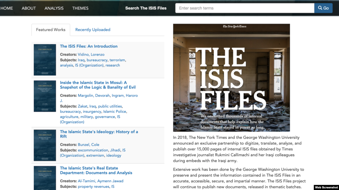 ISIS files