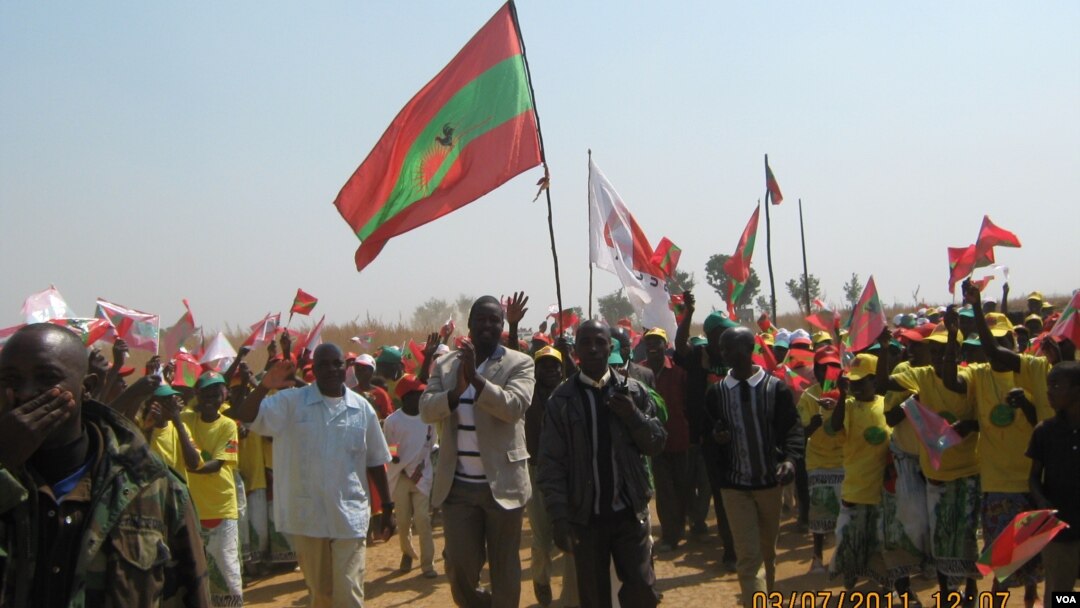 Militantes da UNITA no Namibe