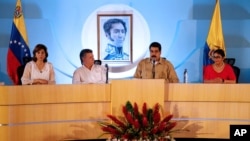 El jefe del estado venezolano expresó su satisfacción por el encuentro bilateral realizado en la ciudad de Puerto Ordaz.