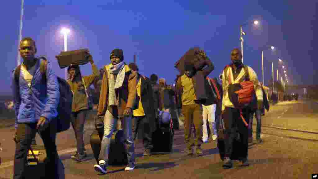 ምፍራስ መዓስከር ስደተኛታት 'ካሊ' ፈረንሳ