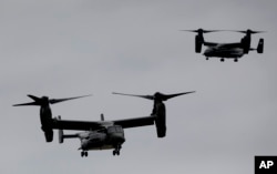 U.S. Army General Joseph Votel says, March 9, 2017, the V-22 Osprey aircraft was destroyed during a January raid targeting al-Qaida’s branch in Yemen. the aircraft was worth about $70 million.