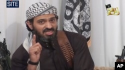 This image taken from an undated video posted on a militant-leaning Web site Jan. 23, 2009, and provided by the SITE Intelligence Group, shows Said Ali al-Shehri.