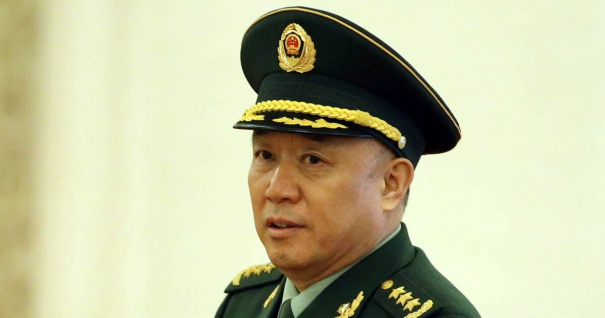據稱中國現役上將王建平被當局帶走