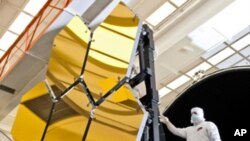 The first six primary mirror segments for the Webb Telescope are prepped to begin final cryogenic testing at NASA's Marshall Space Flight Center in Huntsville, Ala.