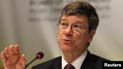 Jeffrey Sachs, Director of the Earth Institute, May 3, 2012. 