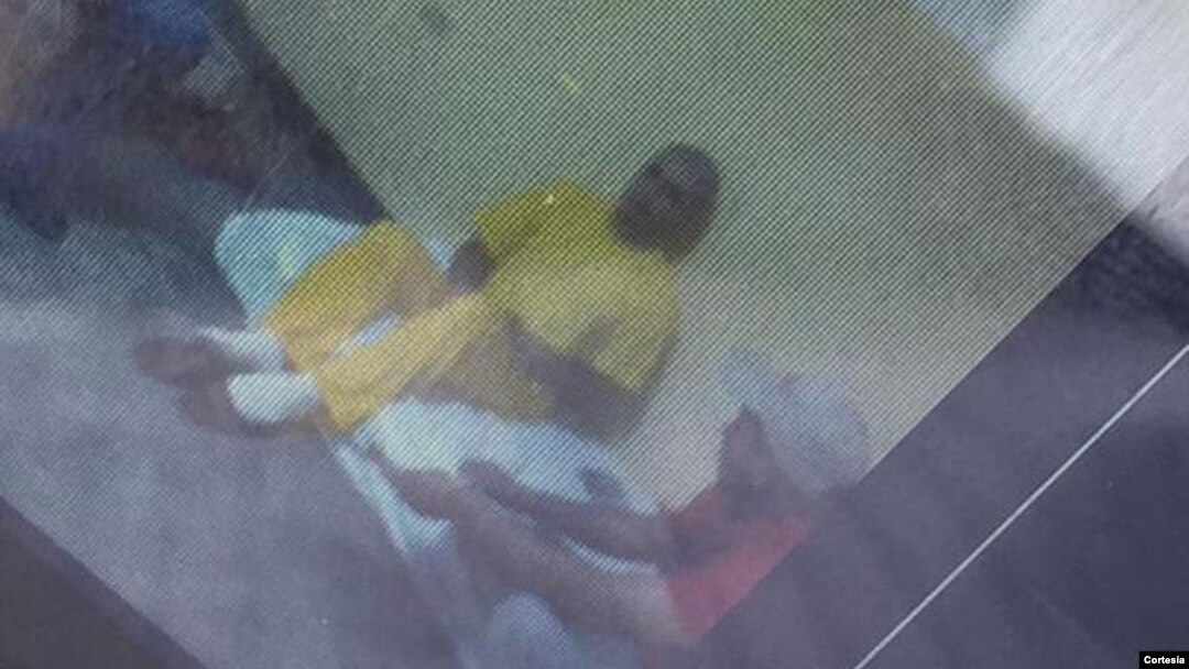 Daniel Ceballos en la Penitenciaría General de Venezuela.