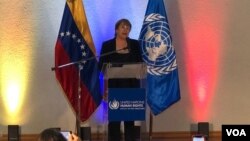 Michelle Bachelet li Venezuela