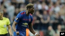 Paul Pogba lors de la finale d’Europa League, le 24 mai 2017.