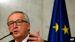 European Commission President Jean-Claude Juncker