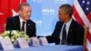 FILE - U.S. President Barack Obama hosts a bilateral meeting with Turkey's President Tayyip Erdogan during the NATO Summit in Newport, Wales, Sept. 2014.