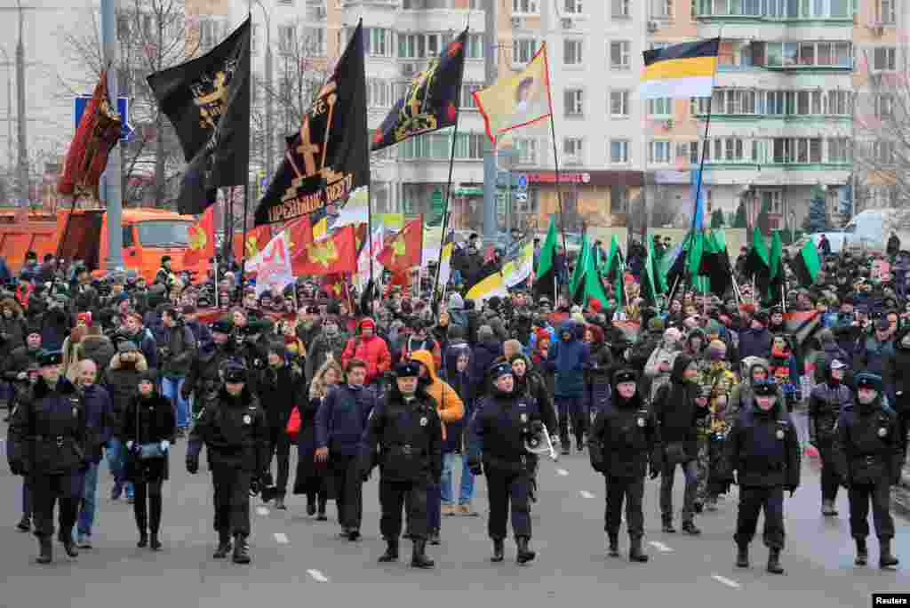Moskva - Milli Birlik Günü yürüşü 