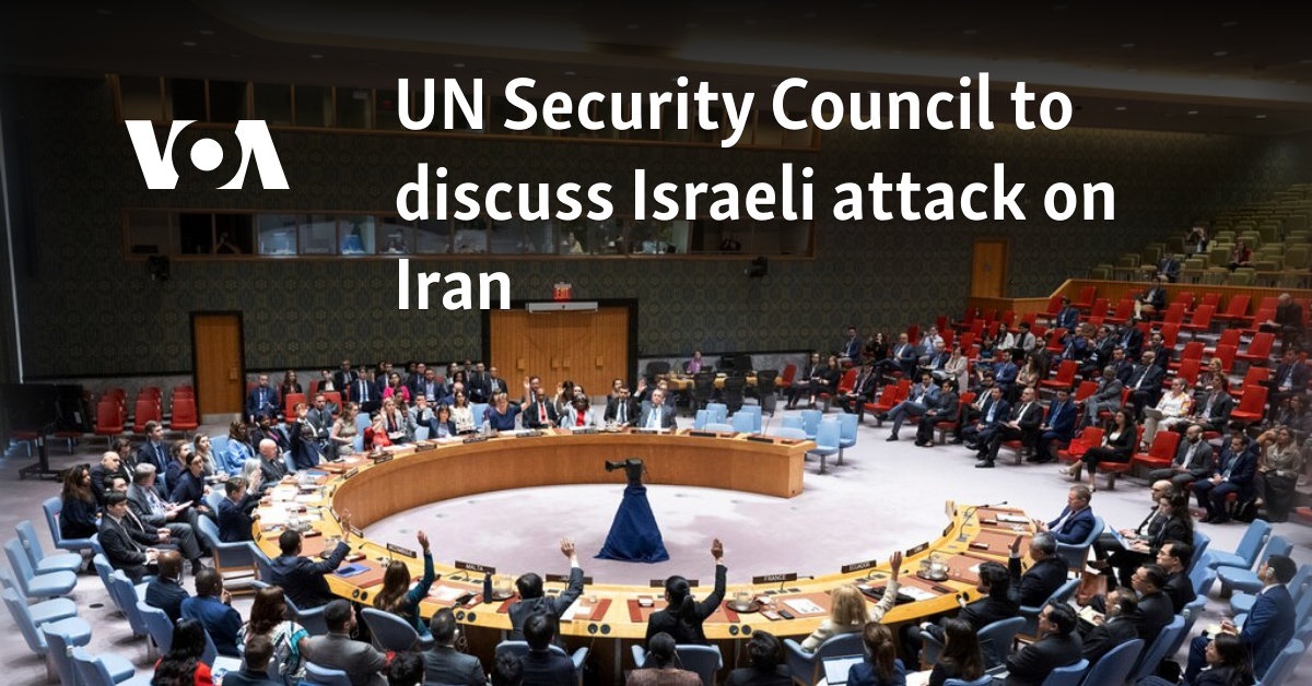 UN Security Council to discuss Israeli attack on Iran