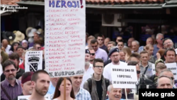 Skup podrške Atifu Dudakoviću u Sarajevu, 5. maj 2018.