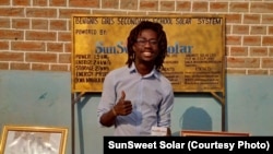 George Mtemahanji, co-founder of SunSweet Solar