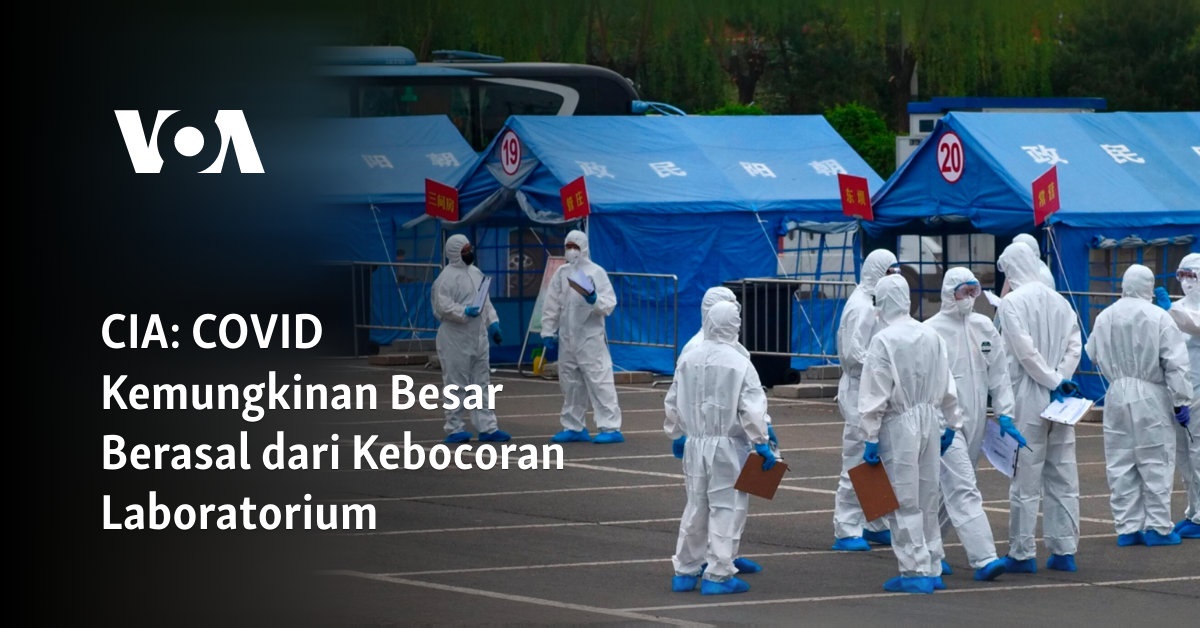 COVID Kemungkinan Besar Berasal dari Kebocoran Laboratorium