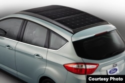 Ford says a sunlight concentrator on the roof could make the car practical for every day use.