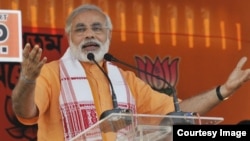 Pemimpin oposisi India dan pemimpin partai BJP, Narendra Modi. (Foto: Dok)