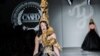 A model wears a Naga costume designed by Thunyatorn Ng at New York Fashion Week 2018