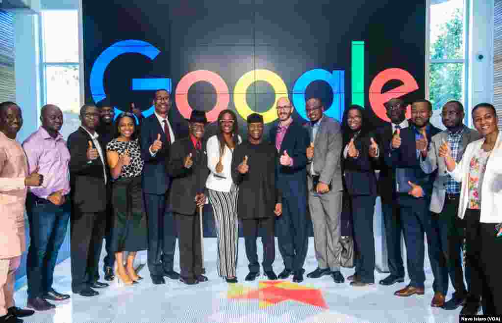 Ziyarar Mataimakin Shugaban Najeriya Yemi Osinbajo Kamfanin Google A Amurka