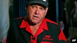 Dennis Hof à Carson City, dans le Nevada, le 13 juin 2016.