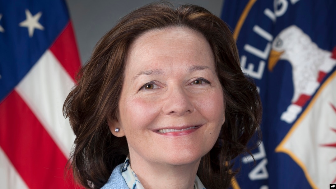 FILE - Photo provided by the CIA shows CIA Deputy Director Gina Haspel, March 21, 2017. 