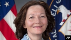 FILE - Photo provided by the CIA shows CIA Deputy Director Gina Haspel, March 21, 2017. 