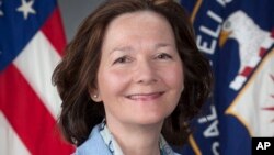 FILE - Photo provided by the CIA shows CIA Deputy Director Gina Haspel, March 21, 2017. 