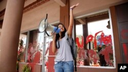 Laura Zúñiga Cáceres en foto de archivo tomada en Honduras en abril 5 de 2016. 