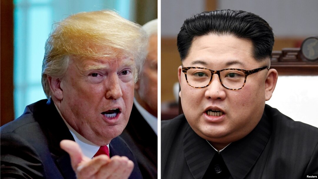 Donald Tramp i Kim Džong Un 